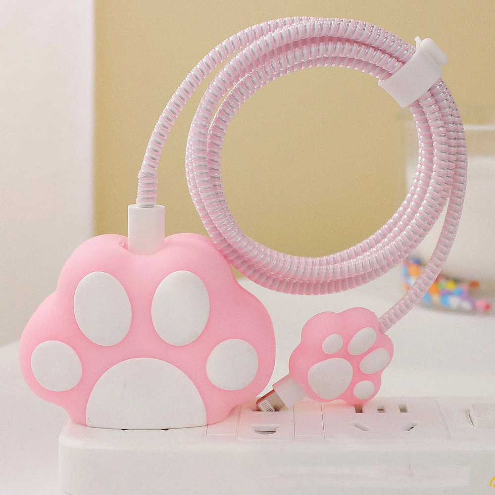 Dog Paw iPhone CHarger Protector P76